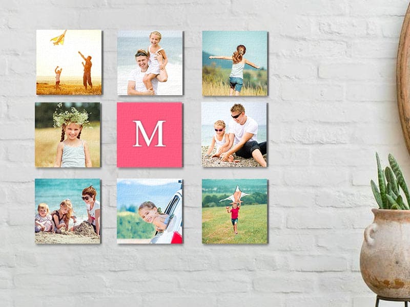10 Creative & Easy Family Photo Wall Ideas