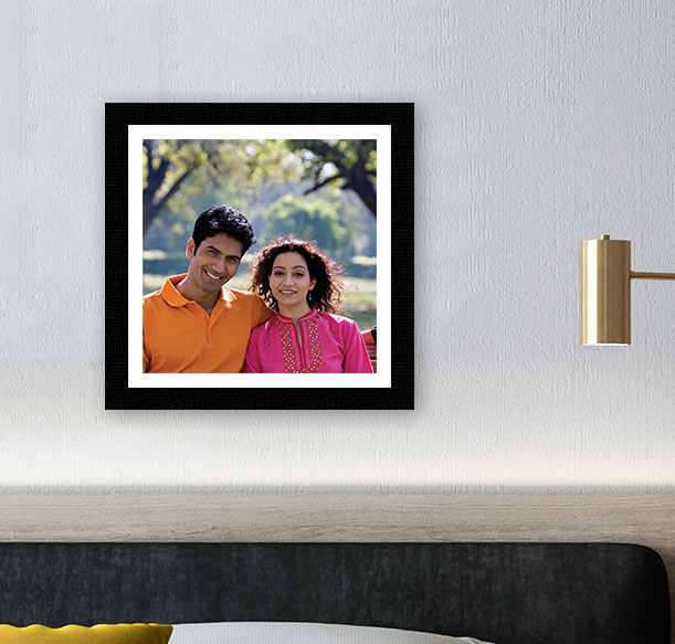 Frame picture in unique birthday photo frame style